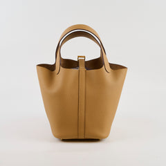 Hermes Picotin 18 Biscuit 2025 K Stamp