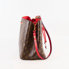 Louis Vuitton Neo Noe Bucket Monogram Red