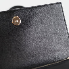 Saint Laurent Kate Tassel Wallet on Chain Black