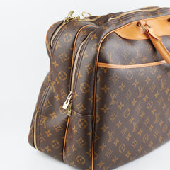Louis Vuitton Alize Monogram Travel Bag