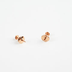 Cartier Pink Gold Diamond Earrings Extra Small Earrings