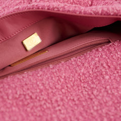 Chanel Pink Tweed Small Chanel 19