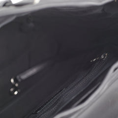 Chanel Chevron Large Urban Spirit Backpack Black