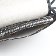 Goyard Plumet Leather Crossbody Shoulder Bag Black