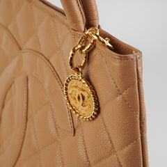 ITEM 28 - Chanel Medallion Beige Caviar