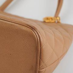 ITEM 28 - Chanel Medallion Beige Caviar