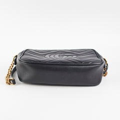 Gucci Marmont Camera Bag Small Blk