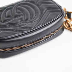 Gucci Mini Marmont Black Camera Bag