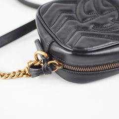Gucci Mini Marmont Black Camera Bag