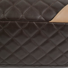Chanel Cambon Bowler Quilted Leather Bag