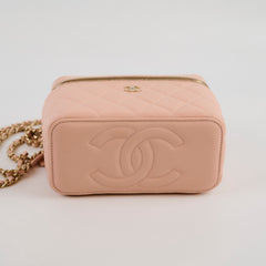 Chanel Vanity Caviar Pink