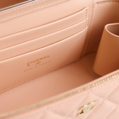 Chanel Vanity Caviar Pink