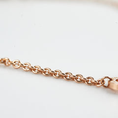 Bvlgari B.Zero 1 Bracelet Pink Gold White Ceramic