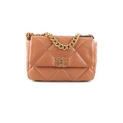 Chanel 19 Small Caramel