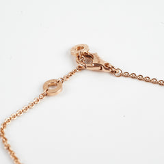 Bvlgari B.Zero 1 Bracelet Pink Gold White Ceramic