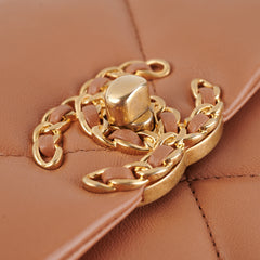 Chanel 19 Small Caramel