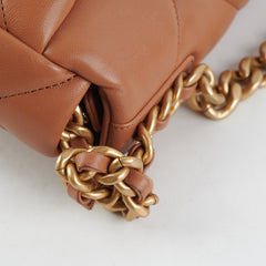 Chanel 19 Small Caramel