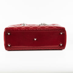 Deal of the Week - Dior Large Lady Dior Patent Red
