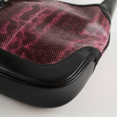 Gucci Vintage Jackie Python Shoulder Bag