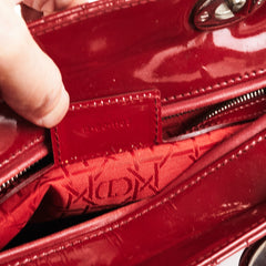 Deal of the Week - Dior Large Lady Dior Patent Red
