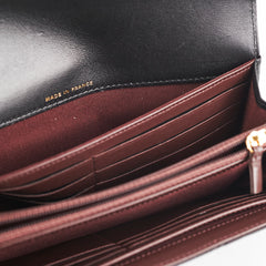 Chanel Long Wallet Black