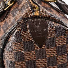 ITEM 21 - Louis Vuitton Speedy 25 Damier Ebene