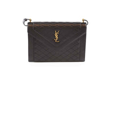 Saint Laurent Gaby Envelope Satchel Black