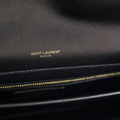 Saint Laurent Gaby Envelope Satchel Black