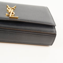 Saint Laurent Medium Kate Bag Black