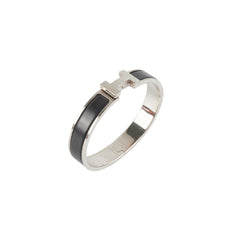Hermes Black H Bracelet