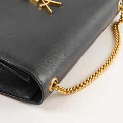 Saint Laurent Medium Kate Bag Black