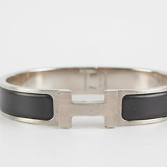 Hermes Black H Bracelet