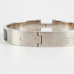 Hermes Black H Bracelet