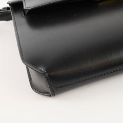 Hermès Hermes Kelly Depeches 25 Tadelakt Noir Black(U Stamp)