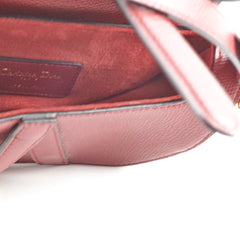 Christian Dior Mini Saddle Burgundy