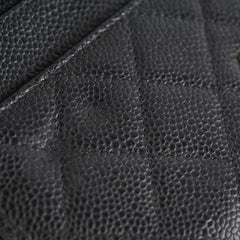 Chanel WOC Wallet On Chain Caviar Black
