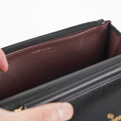 Chanel WOC Wallet On Chain Caviar Black