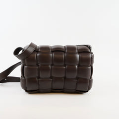 Bottega Veneta Padded Casette Shoulder Bag Brown
