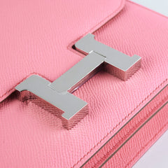 Hermes Constance 18 Rose Confetti Epsom Y Stamp (2020)