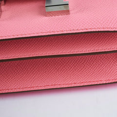 Hermes Constance 18 Rose Confetti Epsom Y Stamp (2020)