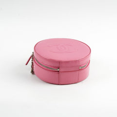 Chanel Patent Round As Earth Crossbody Bag Pink