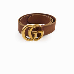 Gucci Vintage GG Marmont Belt Brown 90cm