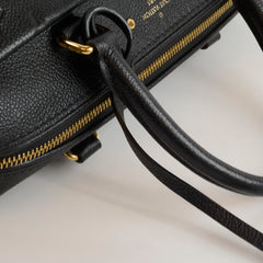 Louis Vuitton Speedy 25 Bandouliere Monogram Empreinte Black