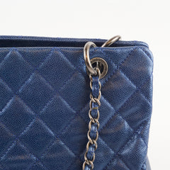 Chanel Chic Shopping Tote Caviar Blue