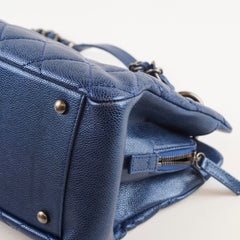 Chanel Chic Shopping Tote Caviar Blue