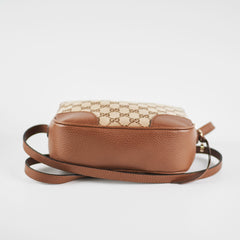 Gucci GG Canvas Bree Mini Camera Bag