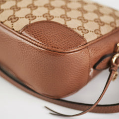Gucci GG Canvas Bree Mini Camera Bag