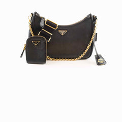 Prada Re-edition Leather Black