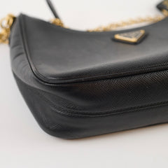 Prada Re-edition Leather Black