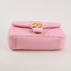 Gucci GG Marmont Mini Shoulder Bag Light Pink Leather